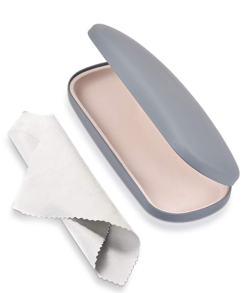 2390 Unisex Hard Shell Eyeglasses Cases, Protective Case For GlassesGrey